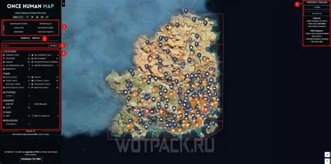 once human interactive map|Once Human Game .